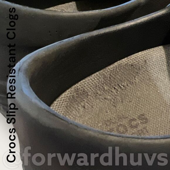 Crocs Slip-Resistant Safety Work Shoes Size 8 - Picture 7 of 8